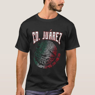 T-shirt Cd Juã¡Rez Chihuahua Con¡Guila Mexicana SãMbolo
