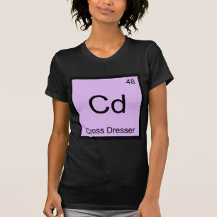 T-shirt Cd - Symbole de l'élément de chimie des Dresseur
