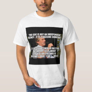 T-shirt CDC détient des brevets de vaccin