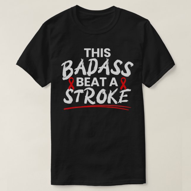 T-shirt Ce Badass A Battu Une Attaque Cerveau De Sensibili (Design devant)
