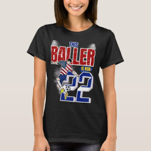 T-shirt Ce Baller A Maintenant 22E Anniversaire De Footbal