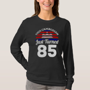 T-shirt Ce Cambodgien Vient D'Avoir 85 Ans Au Cambodge 85È
