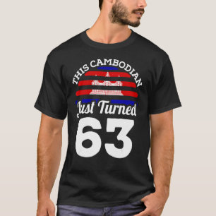 T-shirt Ce Cambodgien Vient De Transformer 63 Cambodge 63è