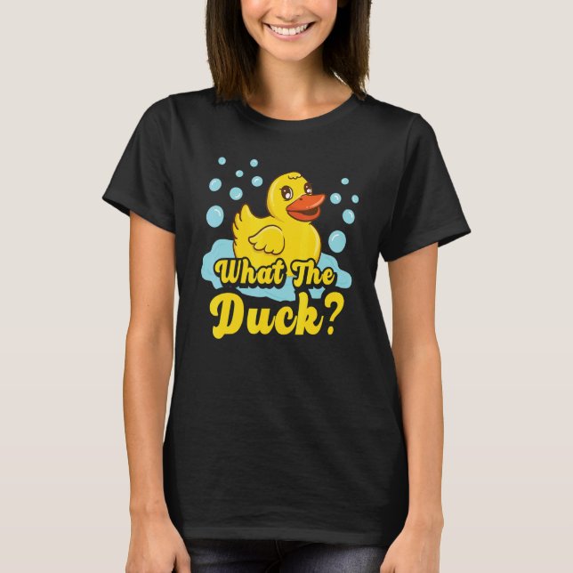 T-shirt Ce canard jaune caoutchouc canard (Devant)