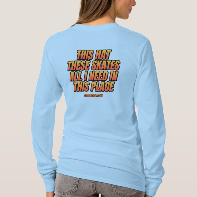 T-shirt Ce Casquette & Ces Chemises De Patinage Alternent (Dos)