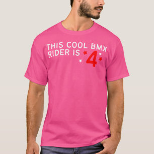T-shirt Ce Cool Bmx Rider Est 4 Bicycle Bmx Drôle