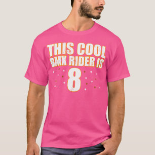 T-shirt Ce Cool Bmx Rider Est 8 Bicycle Bmx Drôle