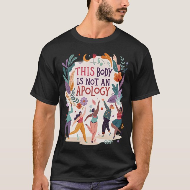 T-shirt Ce corps n'est pas une excuse (Devant)