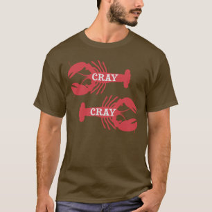 T-shirt Ce crustacé d'écrevisses de Cray Cray