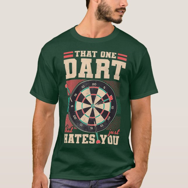 T-shirt Ce Dart Qui Vous Déteste, Dose (Devant)