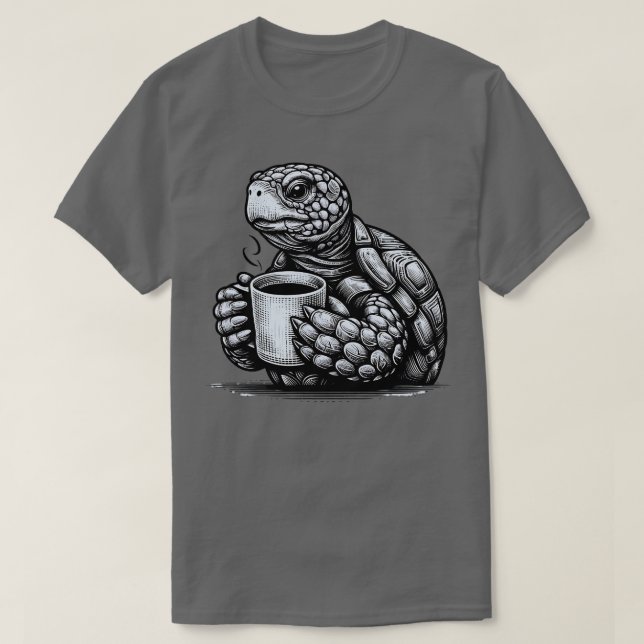 T-shirt ce design drôle et mignon présente une torte verte (Design devant)