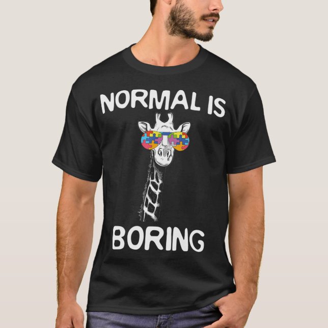 T-shirt Ce design graphique amusant présente girafe avec c (Devant)