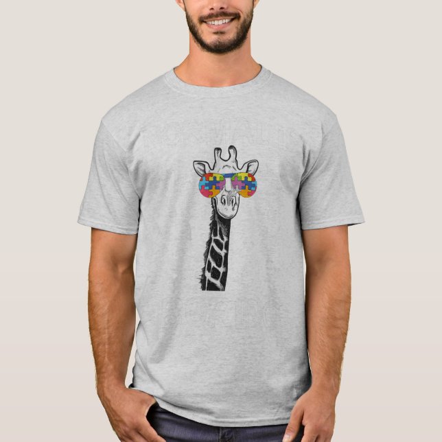 T-shirt Ce design graphique amusant présente girafe avec c (Devant)
