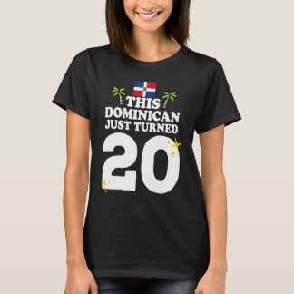 T-shirt Ce dominicain vient de tourner 20 Dominicano 20e B