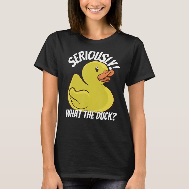 T-shirt Ce Duck Funny Rubber Duck Stuff Vêtement Clot (Devant)