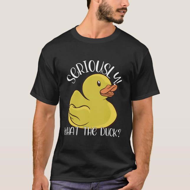 T-shirt Ce Duck Funny Rubber Duck Stuff Vêtement Clot (Devant)