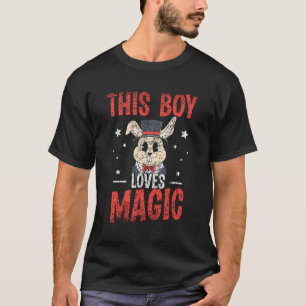 T-shirt Ce garçon aime Magic Wizard Trick Sorcerer Magicia