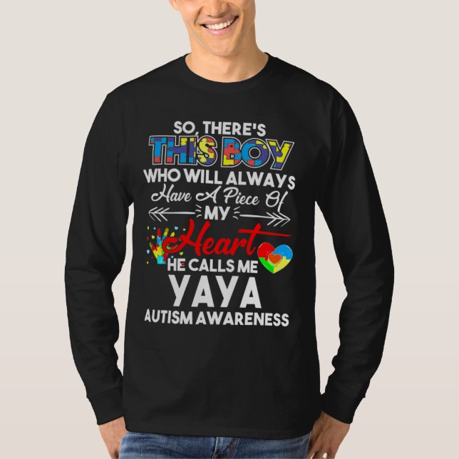 T-shirt Ce Garçon Qu'Il M'Appelle L'Équipe De Sensibilisat (Devant)
