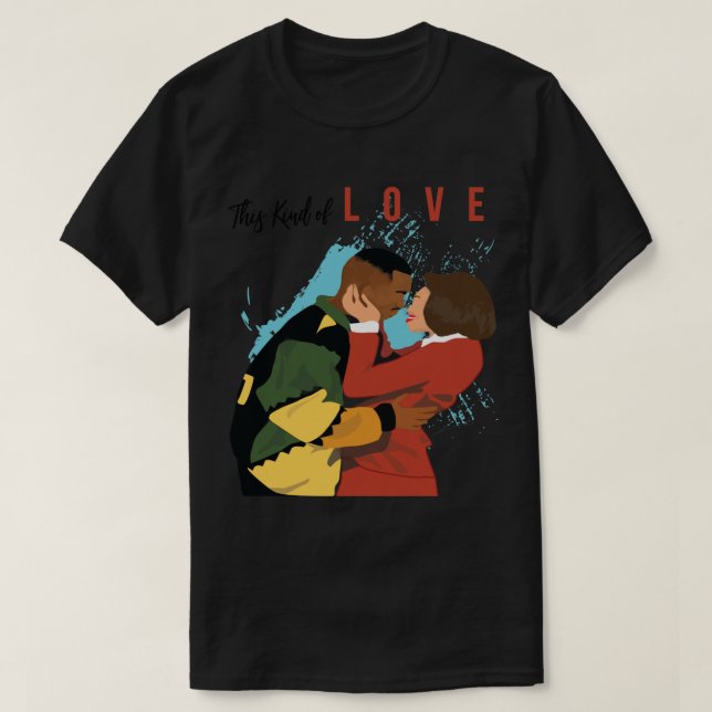 T-shirt Ce genre d'amour - Martin et Gina Classic T-Shi (Design devant)