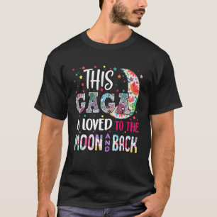 T-shirt Ce Gigi Est Aimé À La Lune Et À L'Arrière Tee