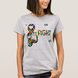 T-shirt Ce grand cri père, maman et enfant quot de poing