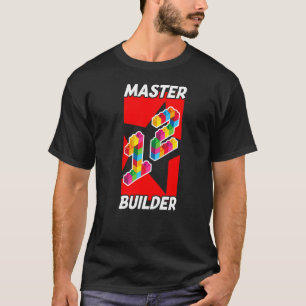 T-shirt Ce Maître Constructeur 12 Ans Douzième Anniversair