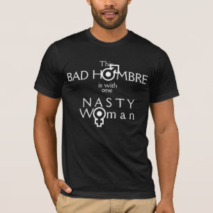 T-shirt Ce mauvais Hombre avec une femme méchante