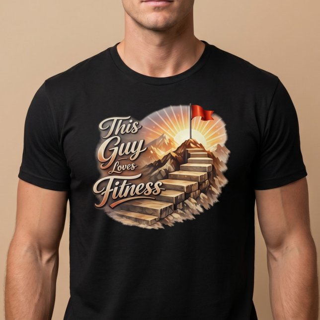 T-shirt Ce Mec Aime La Forme Physique (Créateur téléchargé)