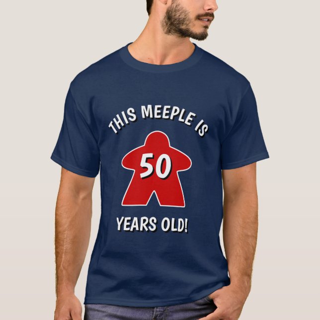 T-shirt "Ce membre a 50 ans !" Anniversaire drôle (Devant)