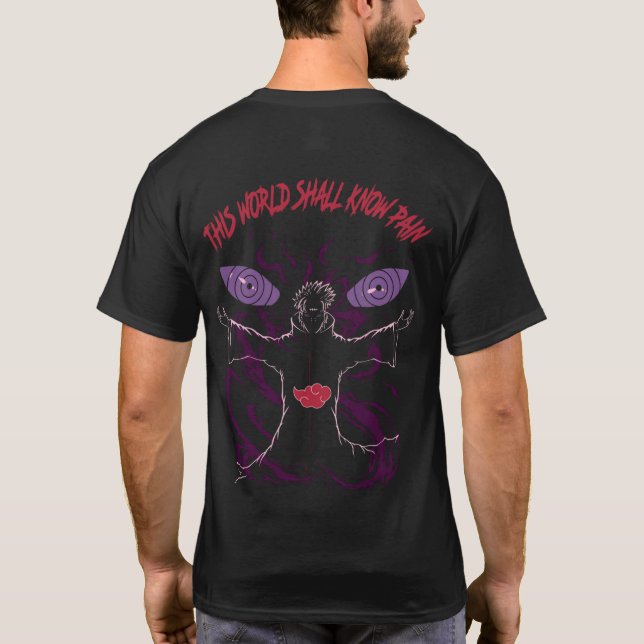 T-Shirt Ce Monde Connaîtra La Douleur (Dos)