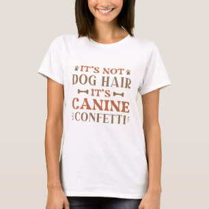 T-shirt Ce n’est pas des cheveux de chien C’est de la cani