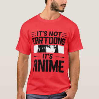 T-shirt Ce ne sont pas des dessins animés, c'est de l'anim