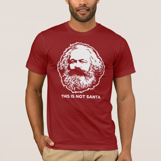 T-shirt Ce n'est pas chemise de Père Noël (Devant)