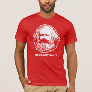 T-shirt Ce n'est pas chemise de Père Noël