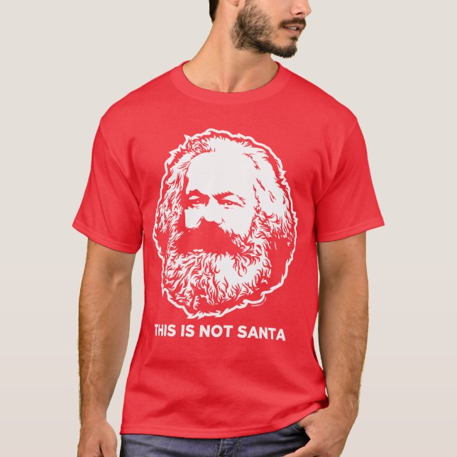 T-shirt Ce n'est pas chemise de Père Noël (Devant)