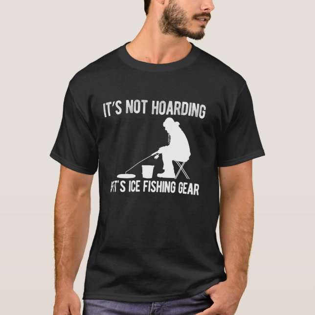 T-shirt Ce n'est pas de l'accumulation si c'est du matérie (Devant)
