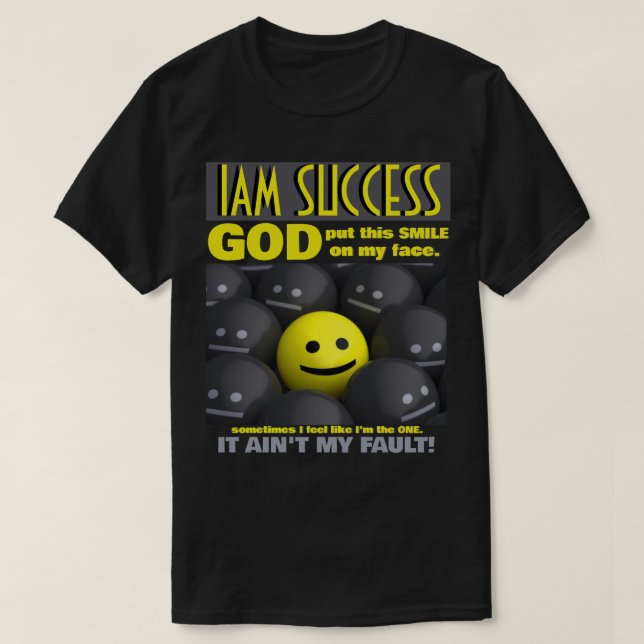 T-SHIRT CE N'EST PAS DE MA FAUTE (Design devant)