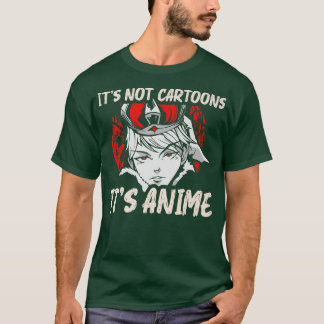 T-shirt Ce n'est pas des caricatures C'est l'Anime pour un