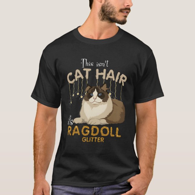 T-shirt Ce N'Est Pas Des Cheveux De Chat C'Est De La Parti (Devant)
