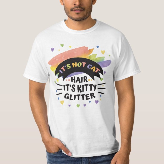 T-shirt ce n'est pas des cheveux de chat c'est une chemise (Devant)