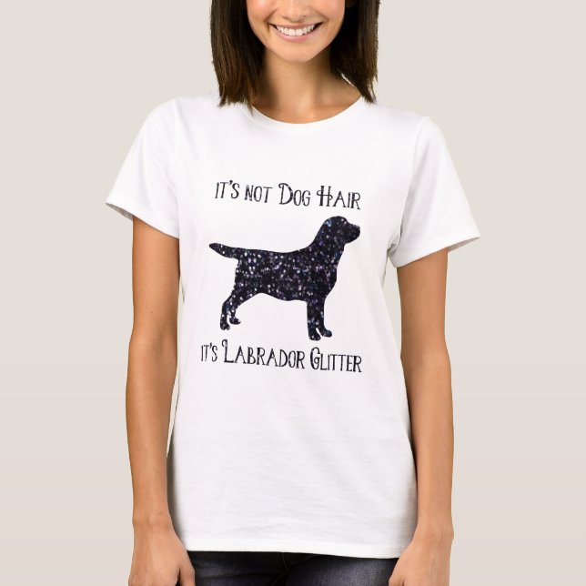 T-shirt Ce n'est pas des cheveux de chien, sa Parties scin (Devant)