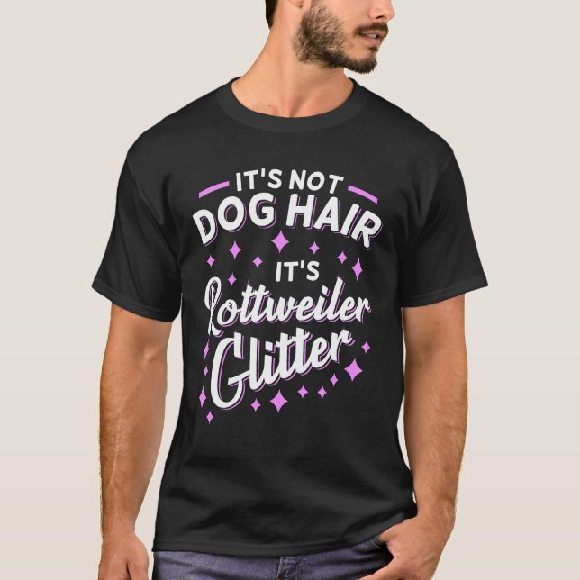 T-shirt Ce n'est pas des poils de chien c'est de la Partie (Devant)