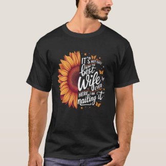 T-shirt Ce n'est pas facile d'être la meilleure femme du m