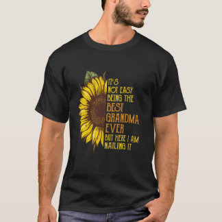 T-shirt Ce n'est pas facile d'être la meilleure grand-mère