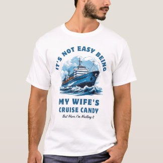 T-shirt Ce n'est pas facile d'être le mari de bonbons de c