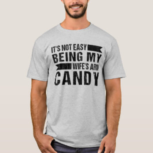 T-shirt Ce n'est pas facile d'être ma femme's Arm Candy Jo