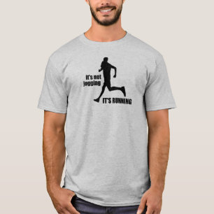 T-shirt Ce n'est pas Jogging qu'il tourne