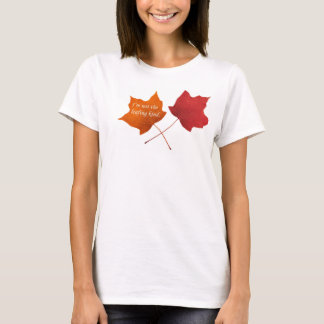 T-shirt Ce n'est pas le genre de laisser