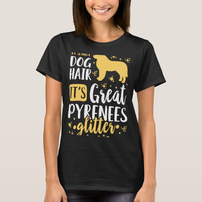 T-shirt Ce n'est pas les cheveux de chien C'est la Parties (Devant)