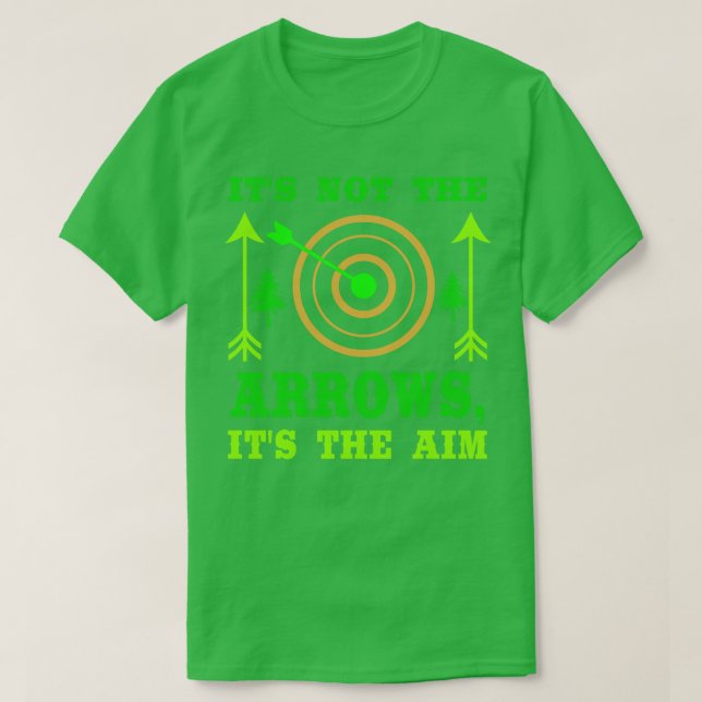 T-shirt Ce N'Est Pas Les Flèches Son Objectif (Design devant)
